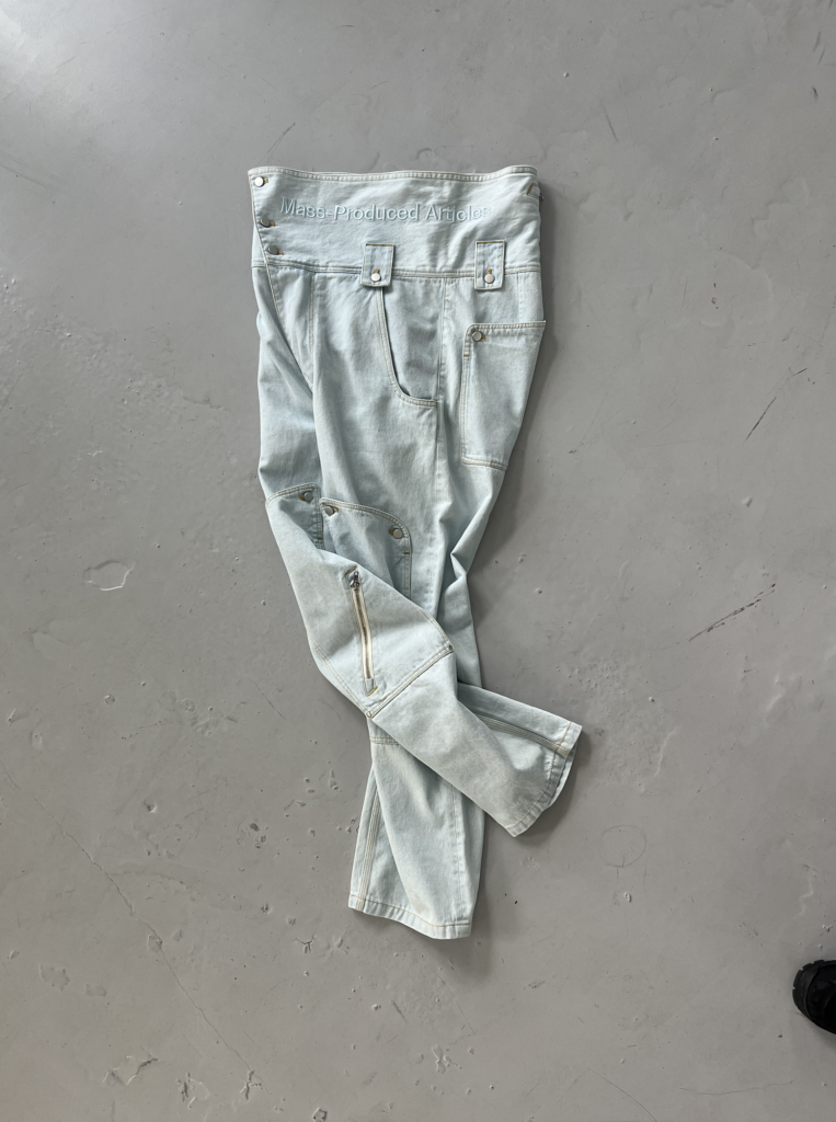 플라스틱프로덕트-MPa-카프포켓팬츠-CALFPOCKETPANTS-WAVEZIPPERPANTS