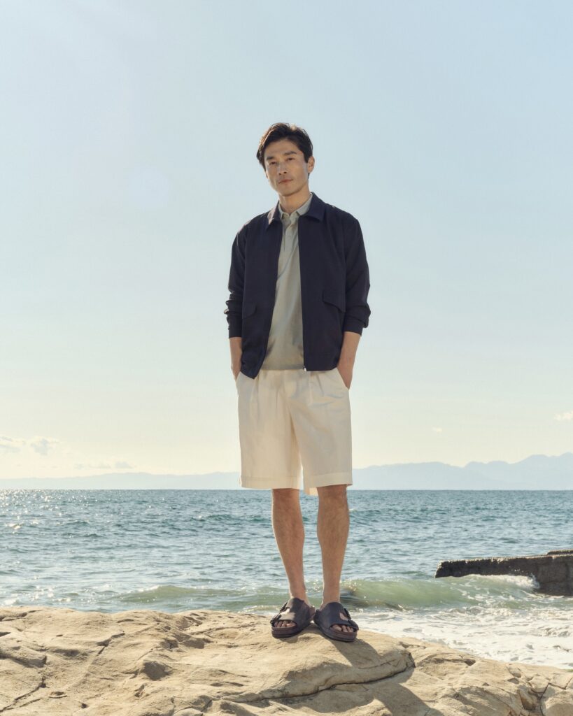 다이스케우에다-노티그-25SS-남성모델-보테가베네타-마리메꼬