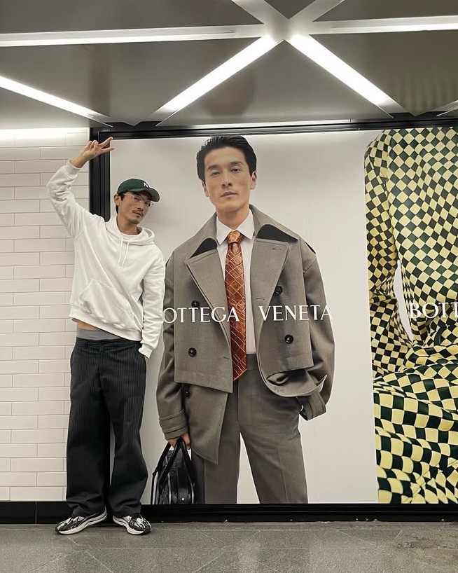 다이스케우에다-노티그-25SS-남성모델-보테가베네타-마리메꼬